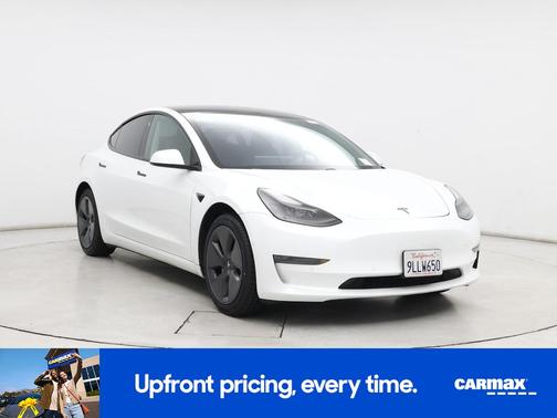 White 2021 Tesla Model 3 Standard Range Plus