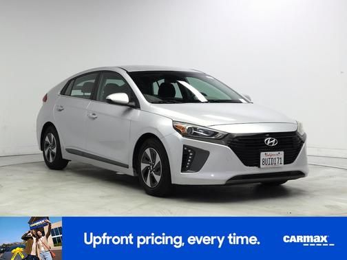 Gray 2018 Hyundai IONIQ Hybrid Blue