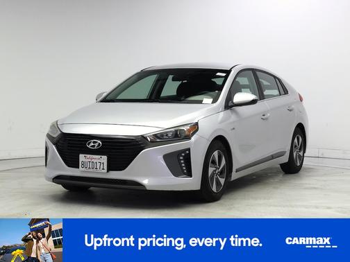 Gray 2018 Hyundai IONIQ Hybrid Blue