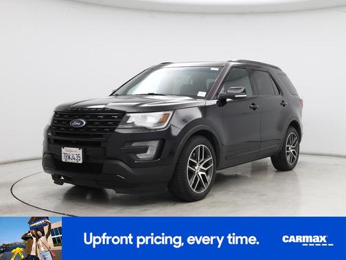 Black 2016 Ford Explorer Sport