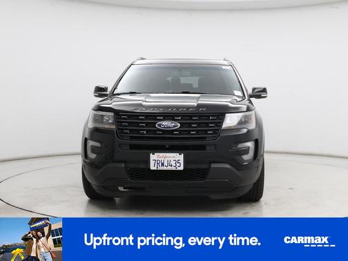 Black 2016 Ford Explorer Sport