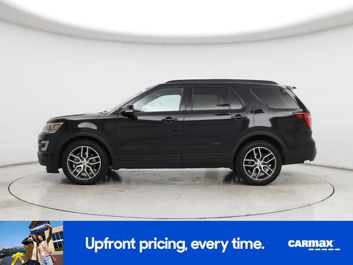 Black 2016 Ford Explorer Sport