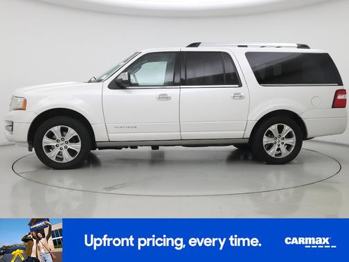 White 2015 Ford Expedition EL Platinum
