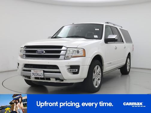 White 2015 Ford Expedition EL Platinum