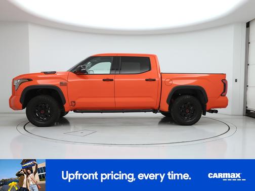 Orange 2022 Toyota Tundra Hybrid TRD Pro