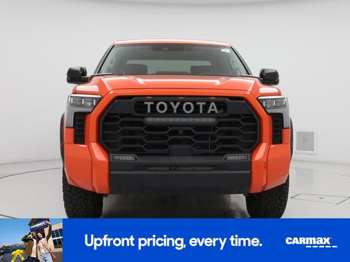 Orange 2022 Toyota Tundra Hybrid TRD Pro