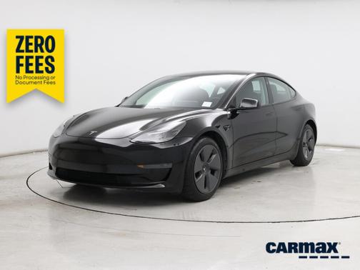 Black 2021 Tesla Model 3 Standard Range Plus