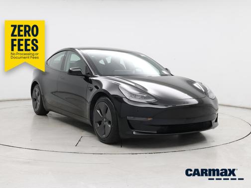 Black 2021 Tesla Model 3 Standard Range Plus
