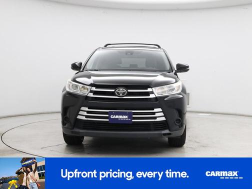 Black 2017 Toyota Highlander LE