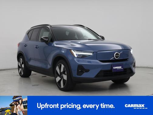 Blue 2023 Volvo XC40 Recharge Pure Electric Twin Ultimate