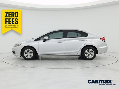 Silver 2014 Honda Civic LX