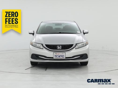 Silver 2014 Honda Civic LX