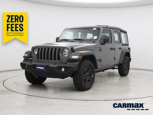 Gray 2023 Jeep Wrangler Unlimited Sport