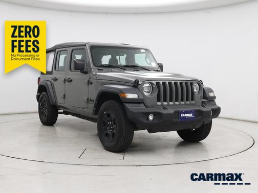 Gray 2023 Jeep Wrangler Unlimited Sport