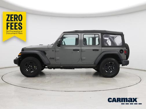 Gray 2023 Jeep Wrangler Unlimited Sport