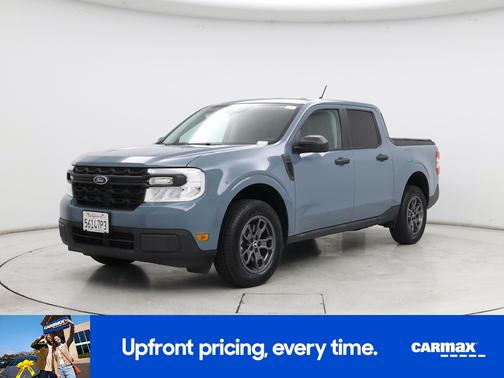 Blue 2022 Ford Maverick XL