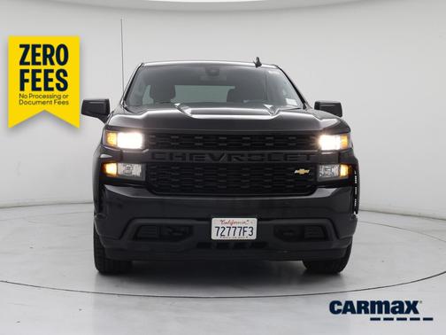 Black 2021 Chevrolet Silverado 1500 Custom
