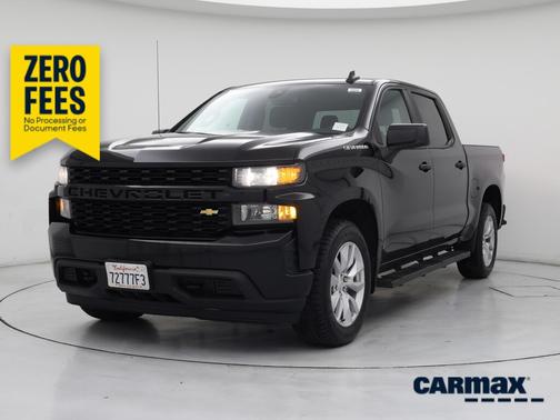 Black 2021 Chevrolet Silverado 1500 Custom