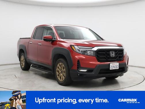 Red 2021 Honda Ridgeline RTL-E