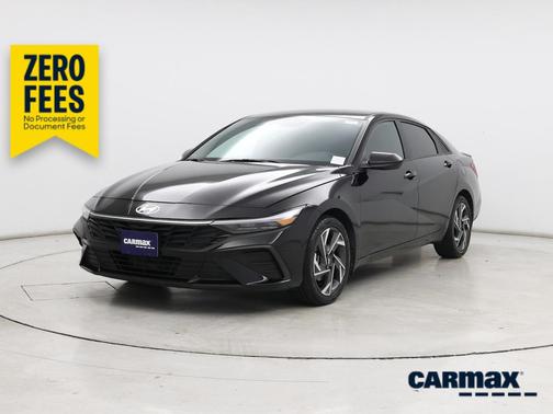 Black 2025 Hyundai ELANTRA HEV Blue