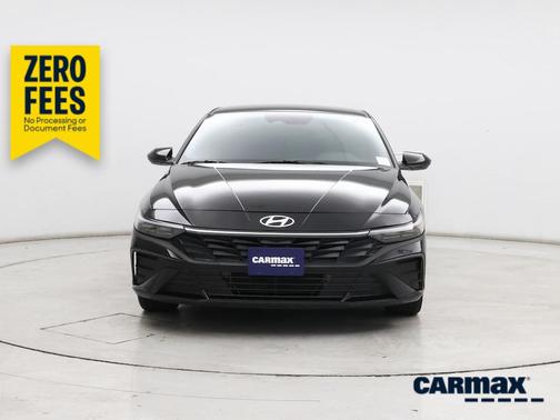 Black 2025 Hyundai ELANTRA HEV Blue