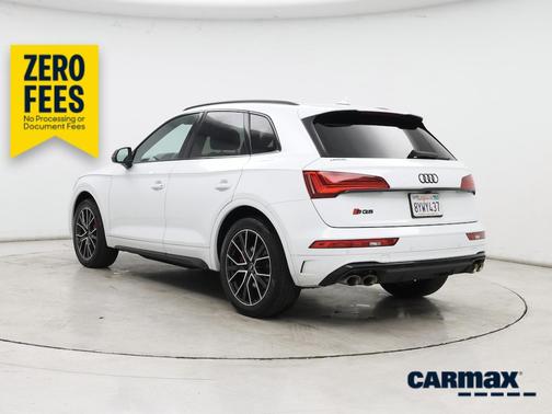 White 2021 Audi SQ5 Premium Plus
