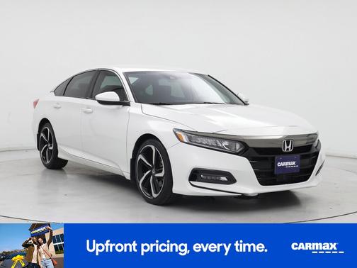 White 2019 Honda Accord Sport