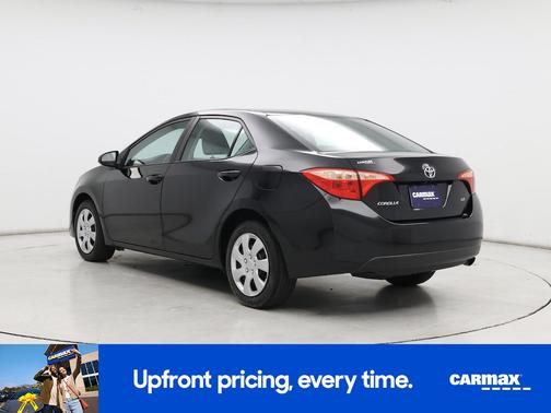 Black 2018 Toyota Corolla LE