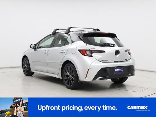 Silver 2025 Toyota Corolla Hatchback XSE