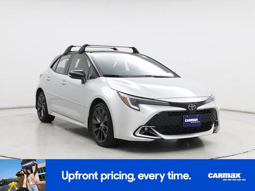 Silver 2025 Toyota Corolla Hatchback XSE