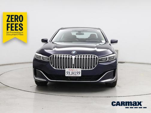 Blue 2022 BMW 750 I xDrive