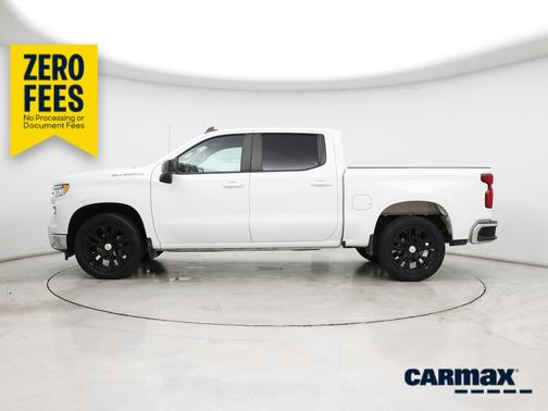 White 2022 Chevrolet Silverado 1500 LT