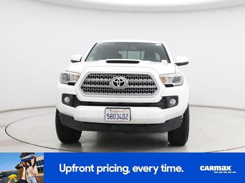 White 2017 Toyota Tacoma TRD Sport