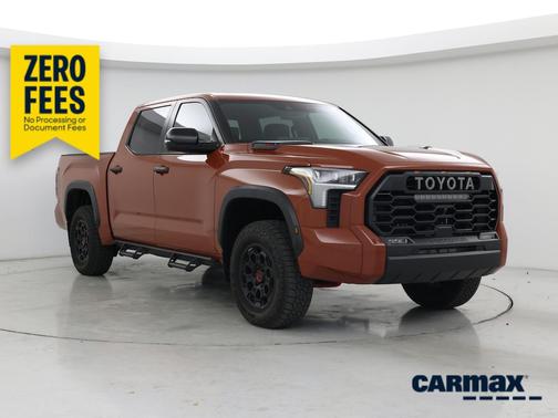 Orange 2024 Toyota Tundra Hybrid TRD Pro