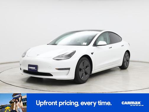 White 2021 Tesla Model 3 Standard Range Plus