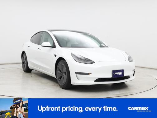 White 2021 Tesla Model 3 Standard Range Plus