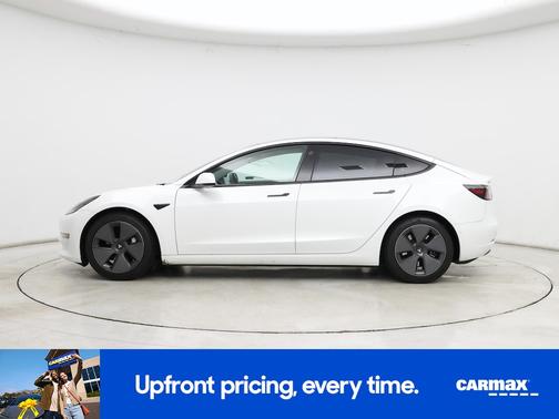 White 2021 Tesla Model 3 Standard Range Plus