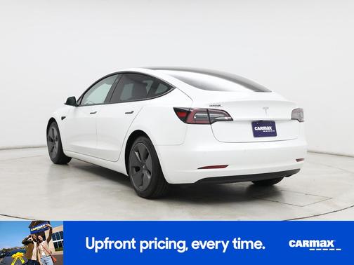 White 2021 Tesla Model 3 Standard Range Plus