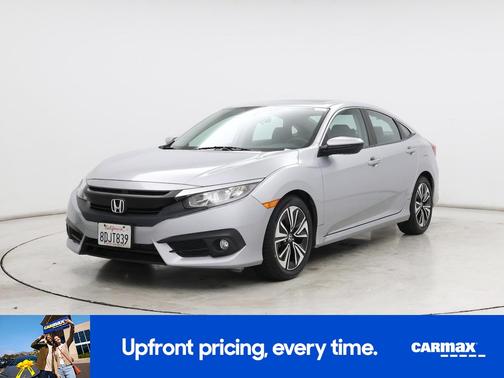 Silver 2018 Honda Civic EX-T