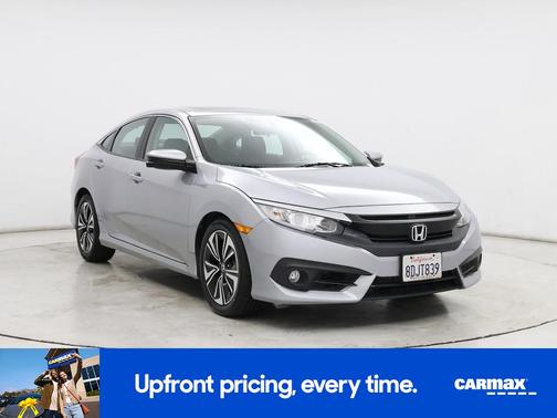 Silver 2018 Honda Civic EX-T