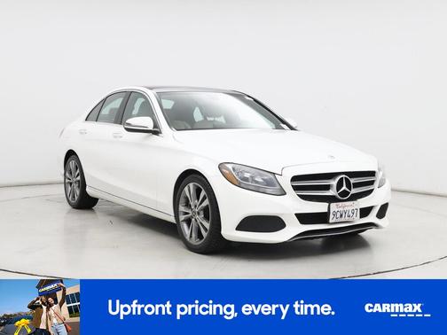 White 2018 Mercedes-Benz C-Class