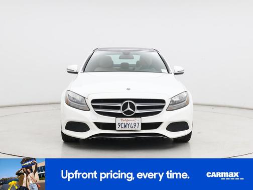 White 2018 Mercedes-Benz C-Class