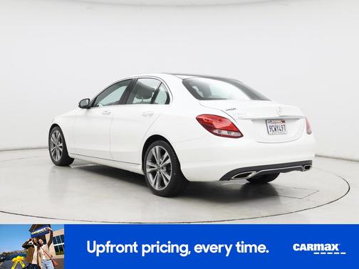 White 2018 Mercedes-Benz C-Class