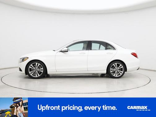 White 2018 Mercedes-Benz C-Class