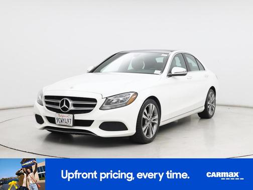 White 2018 Mercedes-Benz C-Class