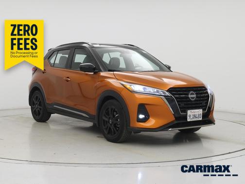Orange 2024 Nissan Kicks SR