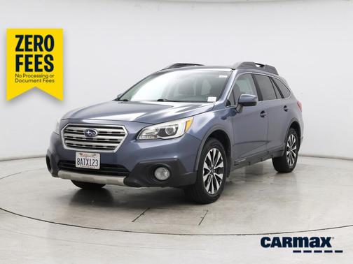 Blue 2017 Subaru Outback 3.6R Limited