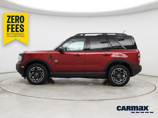 Red 2025 Ford Bronco Sport Outer Banks