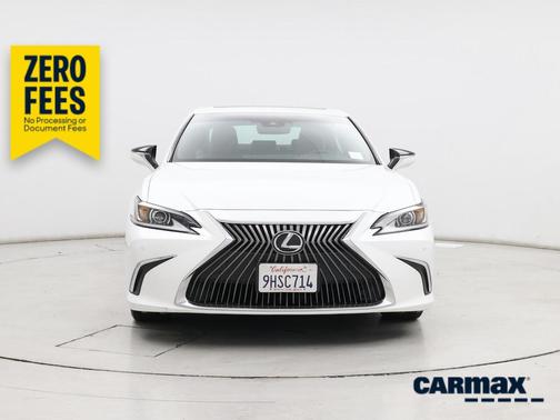 White 2021 Lexus ES 350
