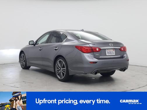 Gray 2015 INFINITI Q50 S